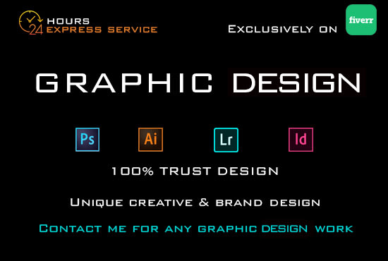 I will do freelance work graphic design