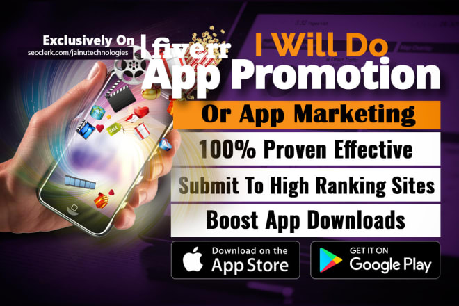 I will do game promotion, app marketing, mobile app promotion and game marketing