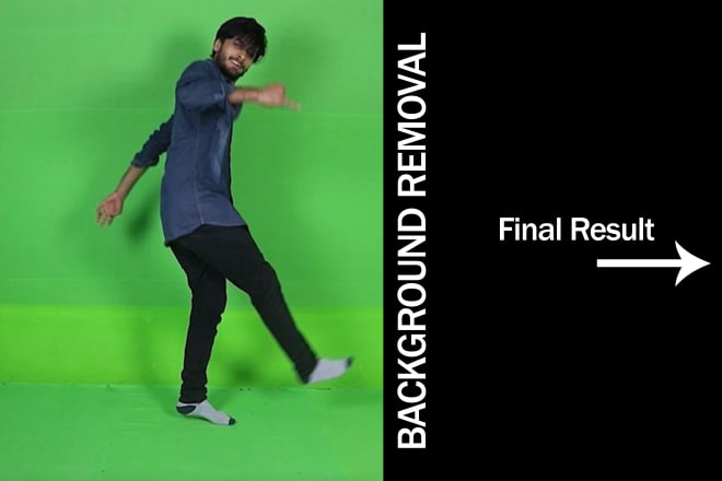I will do green screen removal