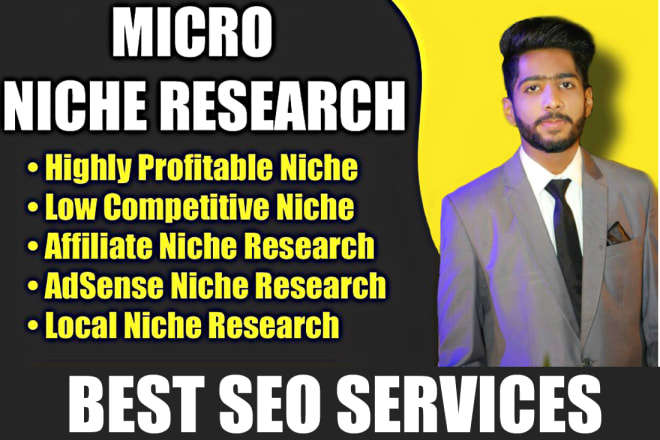 I will do high profitable low competitive micro seo niche research