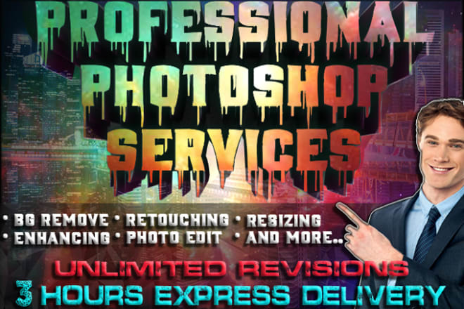 I will do high quality photoshop editing for only 5 dollars