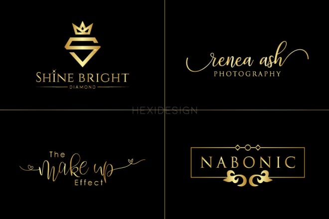 I will do jewelry fashion photography beauty signature logo design