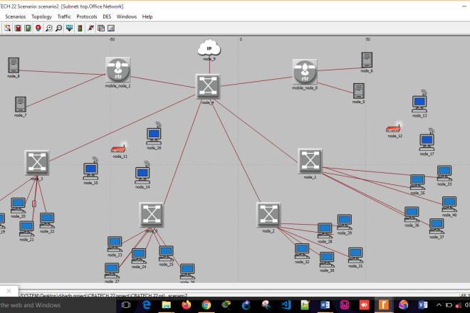 I will do network project design in opnet riverbird modeller