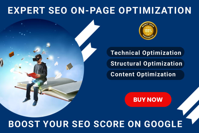 I will do on page optimization, improve page speed and provide onpage seo service