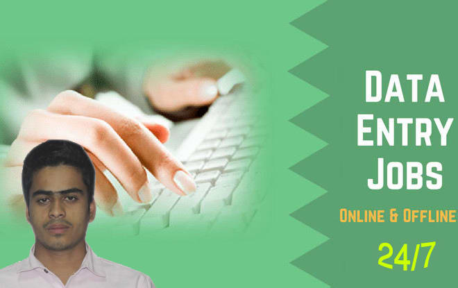 I will do online and offline data entry,data collection,data scraping