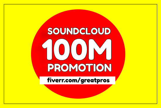 I will do organic soundcloud promotion for soundcloud music track