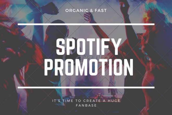 I will do organic spotify music promotion via email marketing