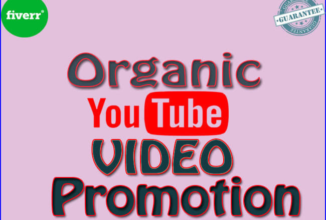 I will do organic youtube promotion
