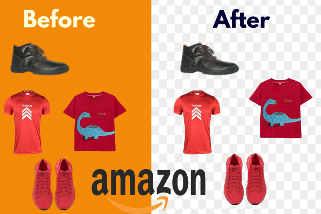 I will do photo editing for amazone and different online sellers