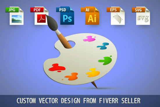 I will do photoshop editing or convert to vector your ideas