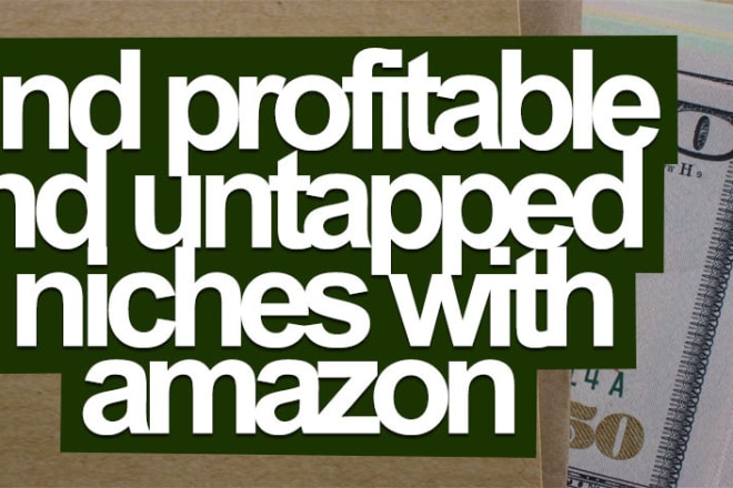 I will do profitable kindle book niche research for you
