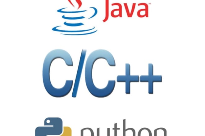 I will do programming projects related to python, cpp, c, java