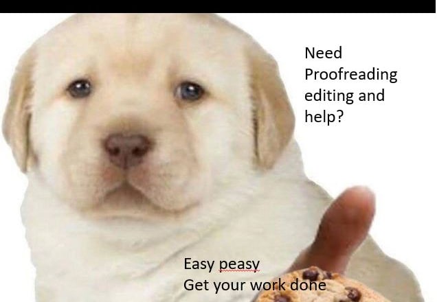 I will do quick professional proofreading and editing for 5 bucks