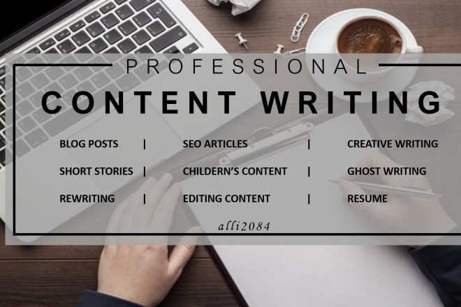 I will do SEO copywriting, article, blog, content writing for you