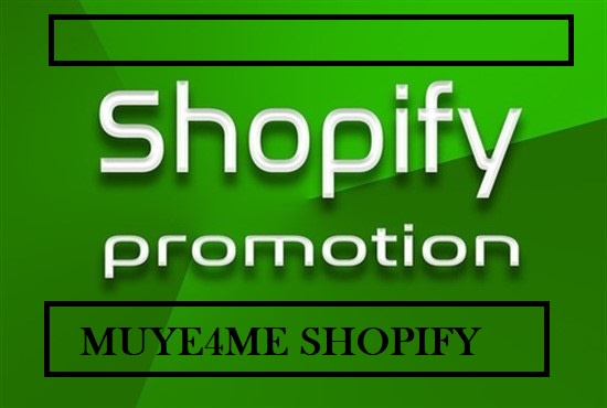 I will do shopify promotion,marketing,traffic to grow your website and boost sales