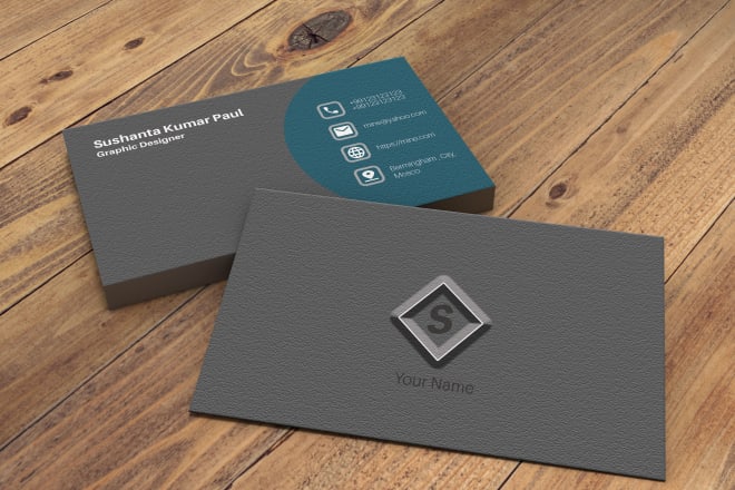 I will do simple business card design