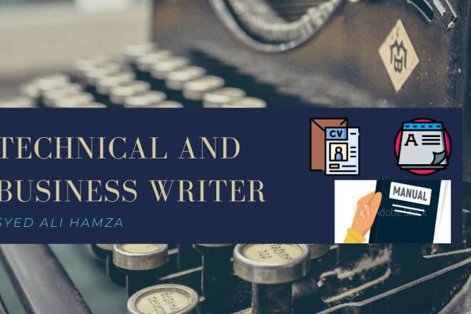 I will do technical writing, business writing in just 24 hours