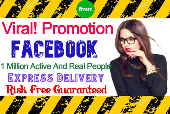 I will do viral facebook promotion and marketing