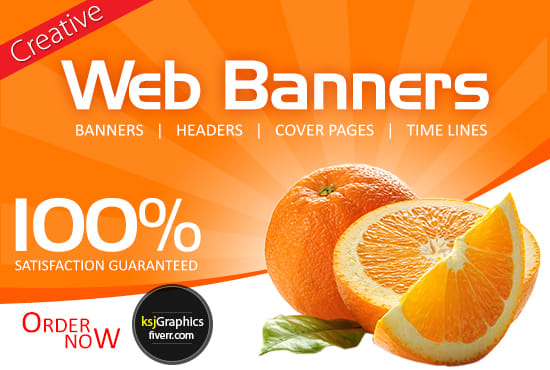 I will do web banners, headers and time lines