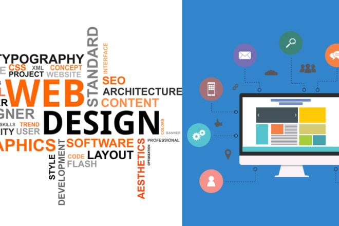 I will do web design and development