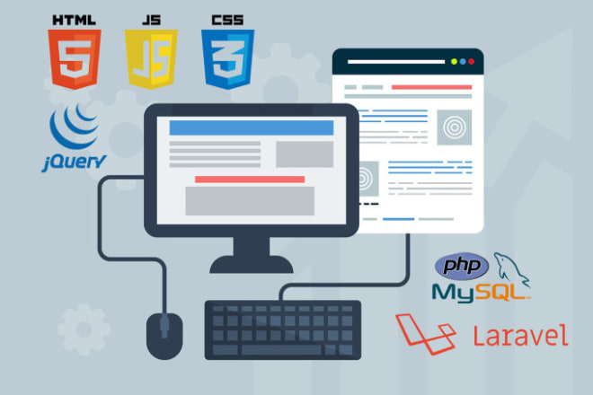 I will do web programming using html5, css3, js, vue js, nuxt js