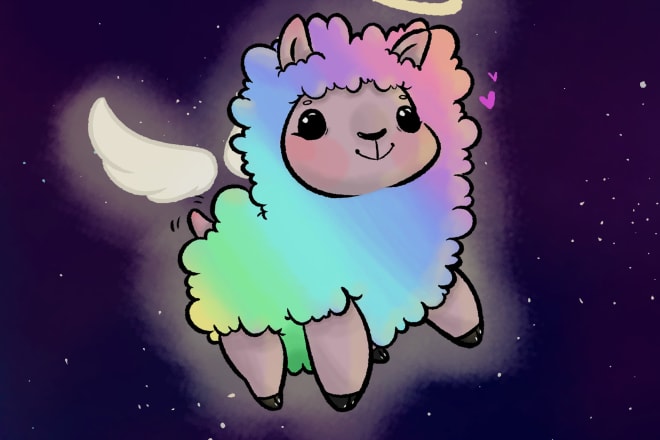 I will draw a cute twitch, youtube, discord profile picture for you
