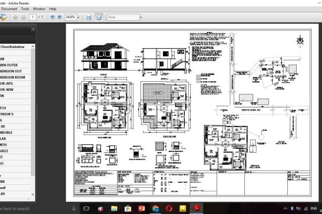 I will draw architectural floor plan drawings in autocadd