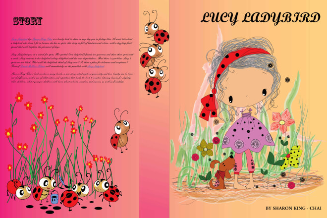 I will draw illustrations for children books