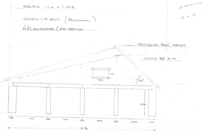 I will draw plans and elevations in autocad