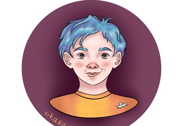 I will draw you a cute avatar for your social networks