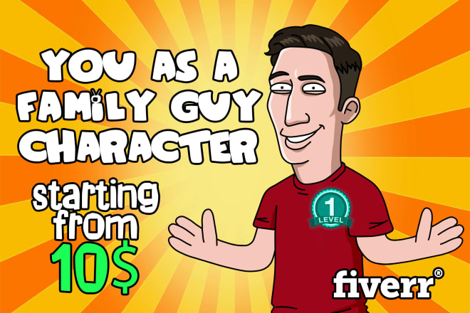 I will draw you as a family guy character