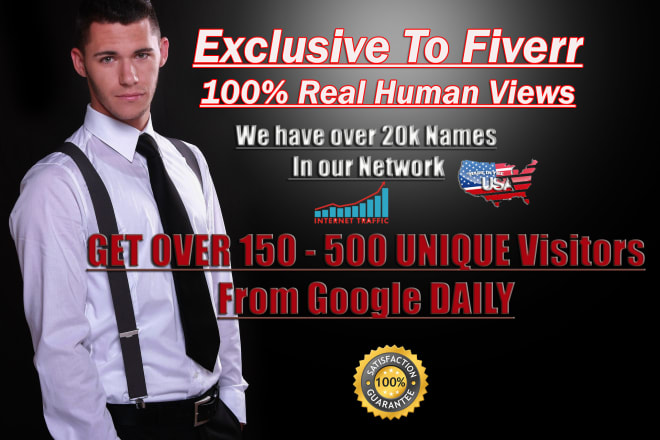 I will drive real targeted traffic, quality visitors