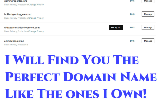 I will find great available or expired high da domain name
