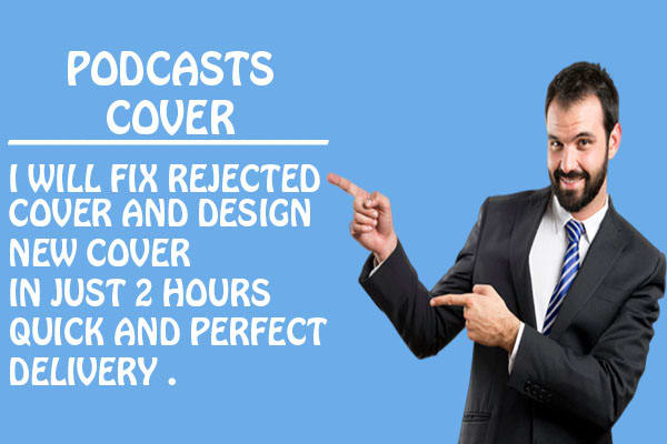 I will fix and design podcast cover and audio book cover