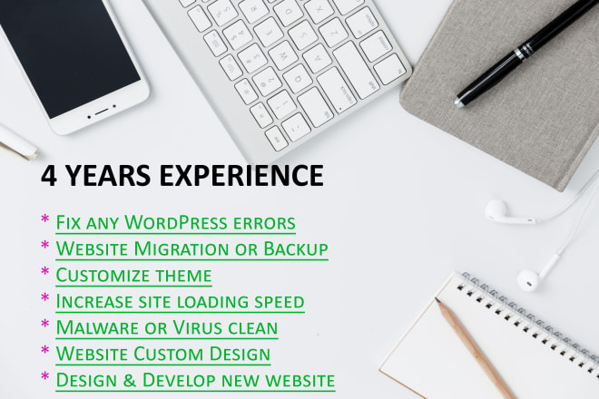 I will fix wordpress website problems and issues and errors