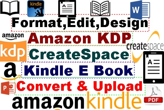 I will format,design and edit book for amazon KDP paperback