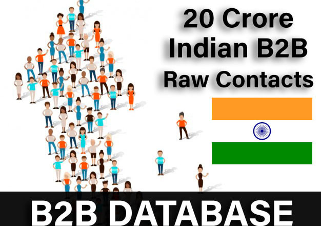I will give you 20 crore indian b2b raw contacts leads