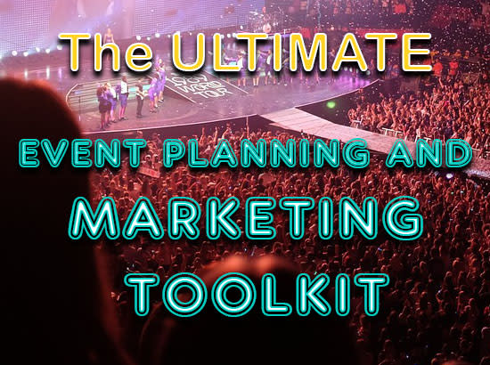 I will give you event planning and marketing toolkit