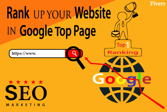 I will google top ranking with on page and off page seo