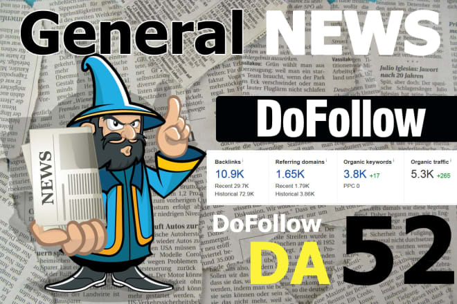 I will guest post on my da 52 general blog with dofollow link