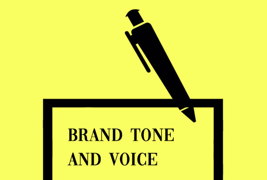 I will help develop your brand tone and message