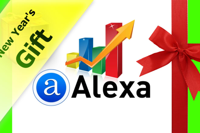 I will improve alexa rank to 20k safely with traffic and backlink