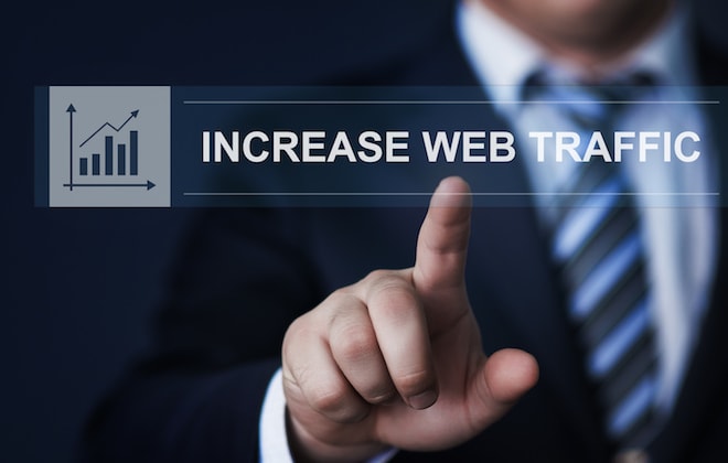 I will increase web traffic and get more exposure