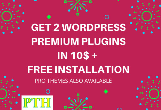 I will install wordpress top pro theme and plugins