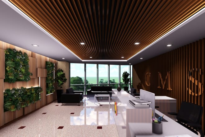 I will interior design 3d modeling realistic rendering etc