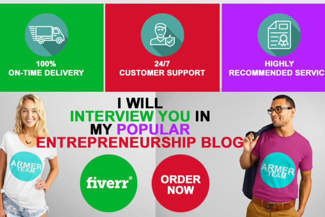 I will interview you in my popular entrepreneurship blog