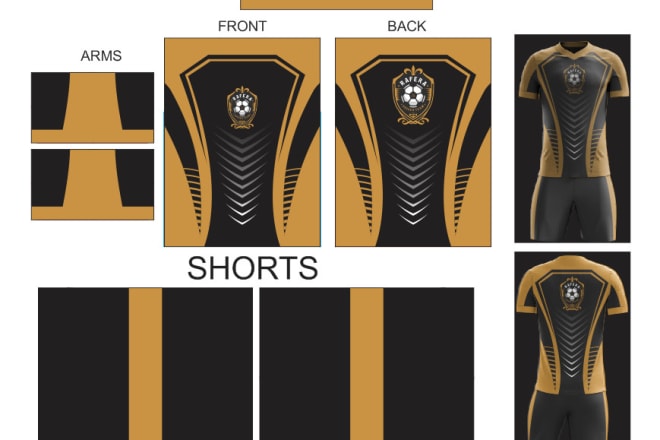 I will layout your jersey designs into patterns for sublimation