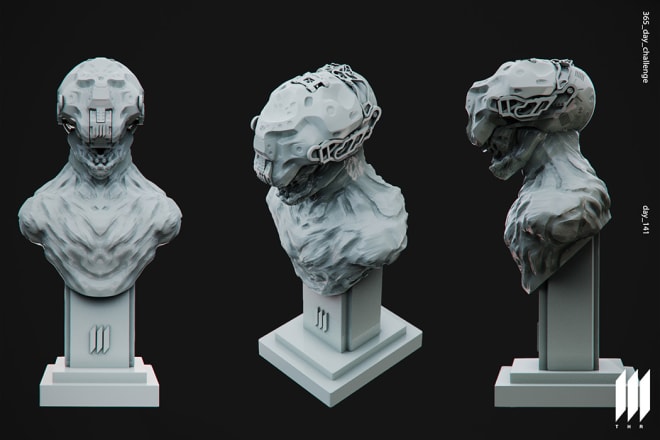 I will make any kind of creature or monster for 3d print in zbrush