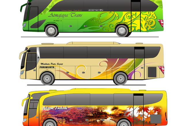 I will make car wrap livery design for your car,van or bus,truck