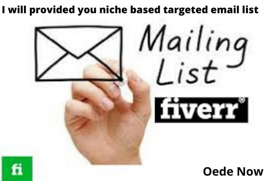 I will make email list on targeted topics and country